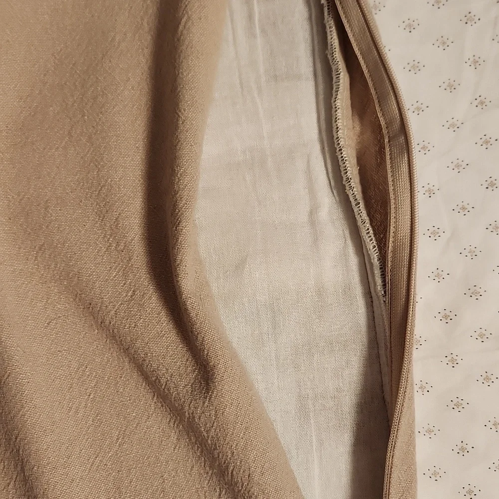 West Elm Sarita Handa geo patchwork corded linen pillow cover 18